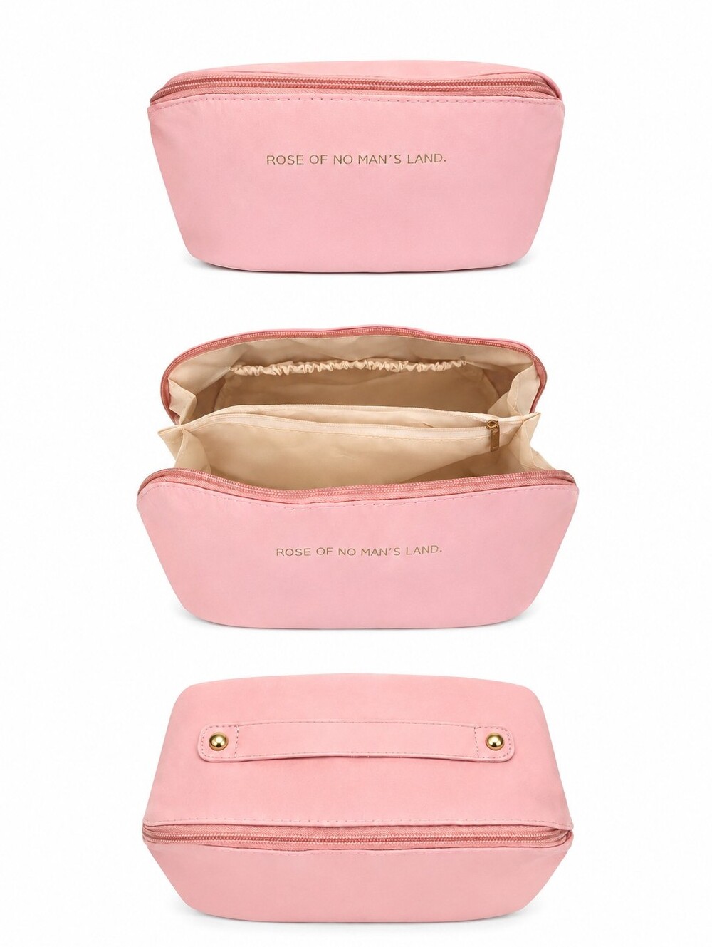Rose of No Mans Land Pink Travel Cosmetic Bag